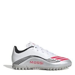 ADIDAS F50 Messi Club Childrens Astro Turf Football Boots