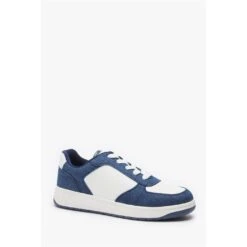 Denim Contrast Trainer