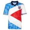 Score Draw England 1990 Mash Up Retro Football Shirt