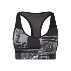 Reebok Medium-Impact Deconstructed Racer Bra Female
