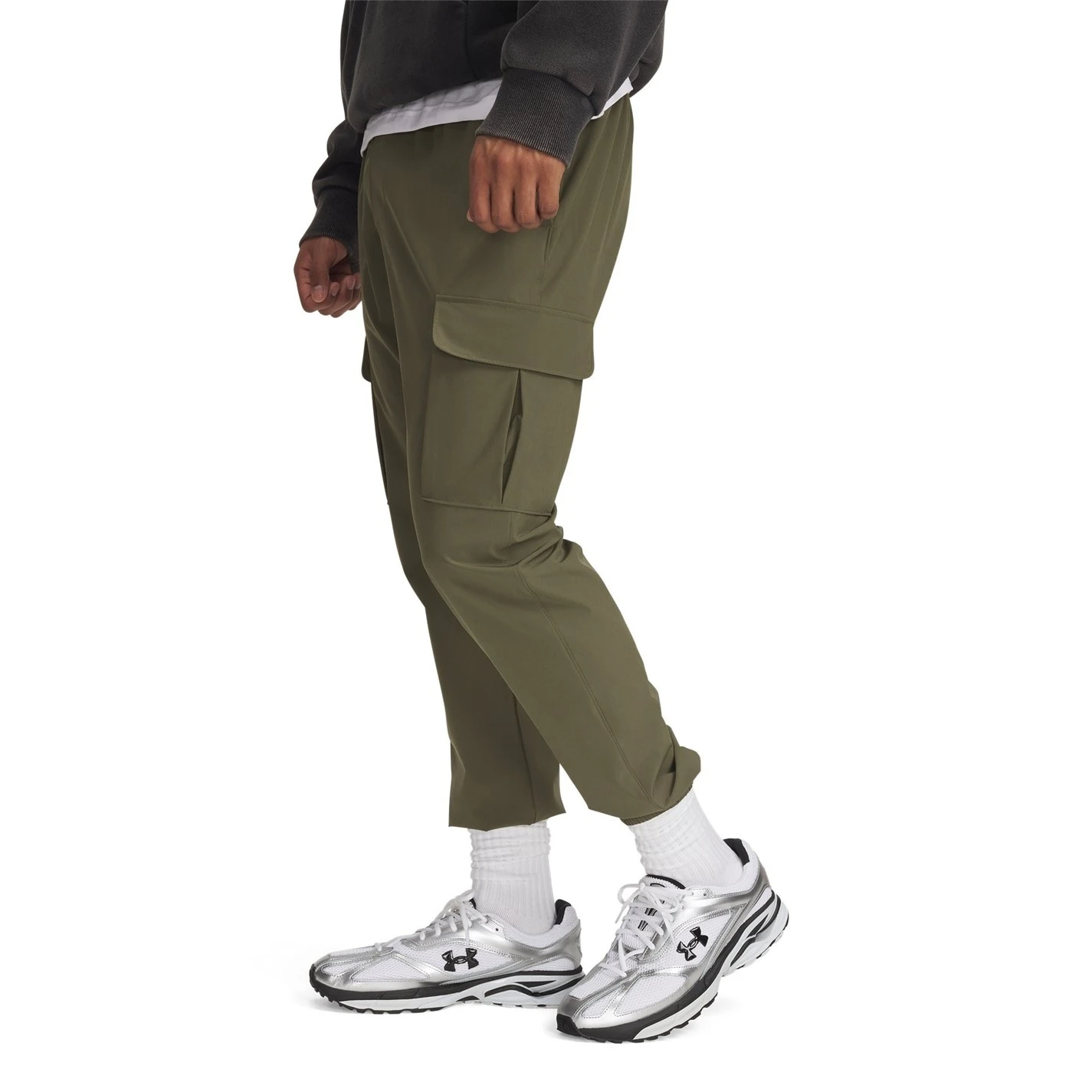 Under Armour Armour Ua Vibe Woven Cargo Pants Tracksuit Bottom Mens - Image 3