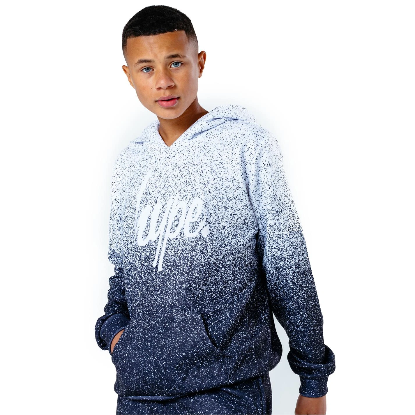 HYPE Speckle Fade Kids Pullover Hoodie