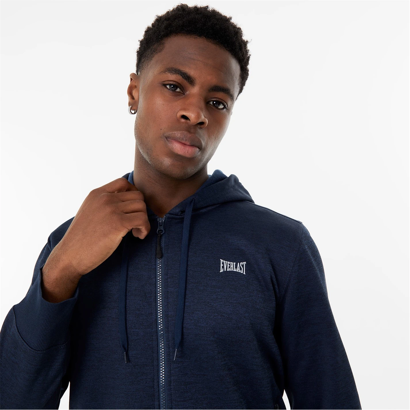 Everlast Zip Poly Hoodie - Image 3