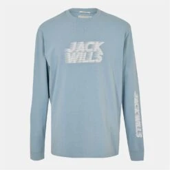 Jack Wills Long Sleeve Graphic T-Shirt