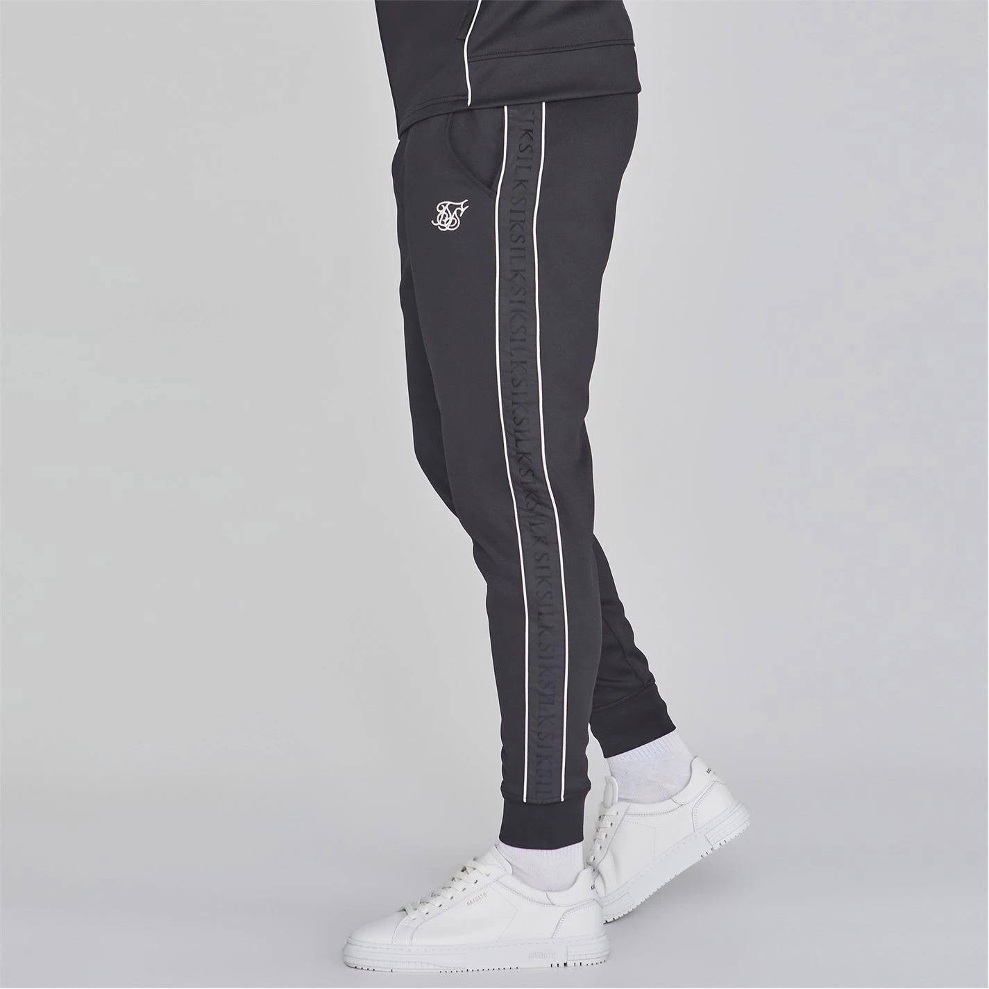 SikSilk Hoodie And Joggers Set Mens - Image 2