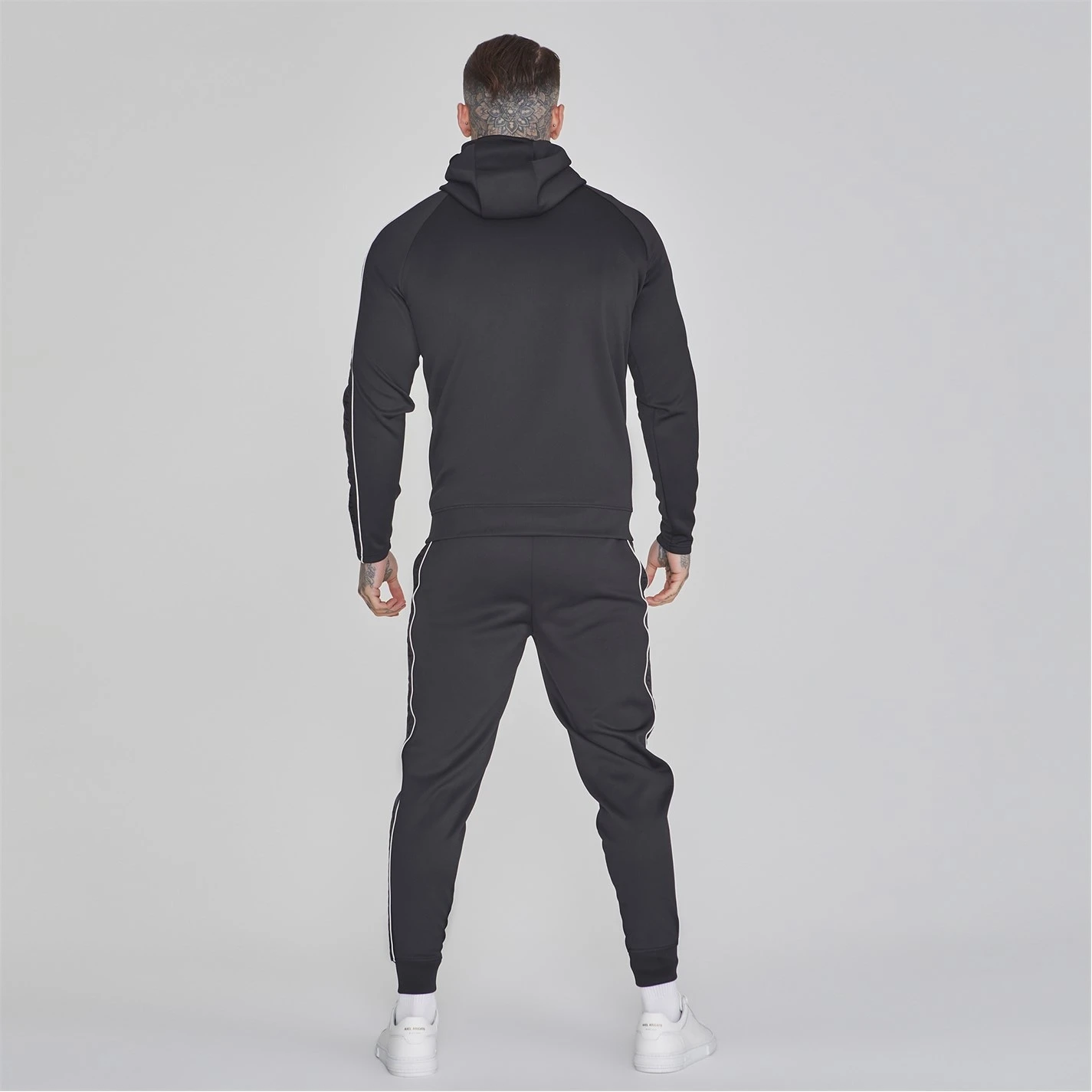 SikSilk Hoodie And Joggers Set Mens - Image 4
