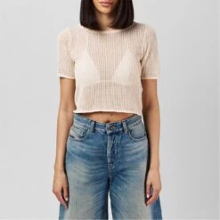 Pieces Knit Beach T-Shirt