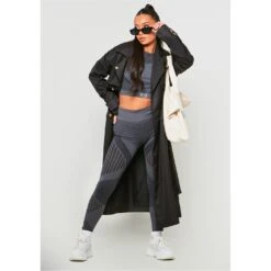 Missy Sport Seamless Ladder Detail Leggings