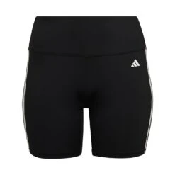 ADIDAS Training Essentials 3-Stripes High-Waisted Short Leggings (Plus Size) Womens
