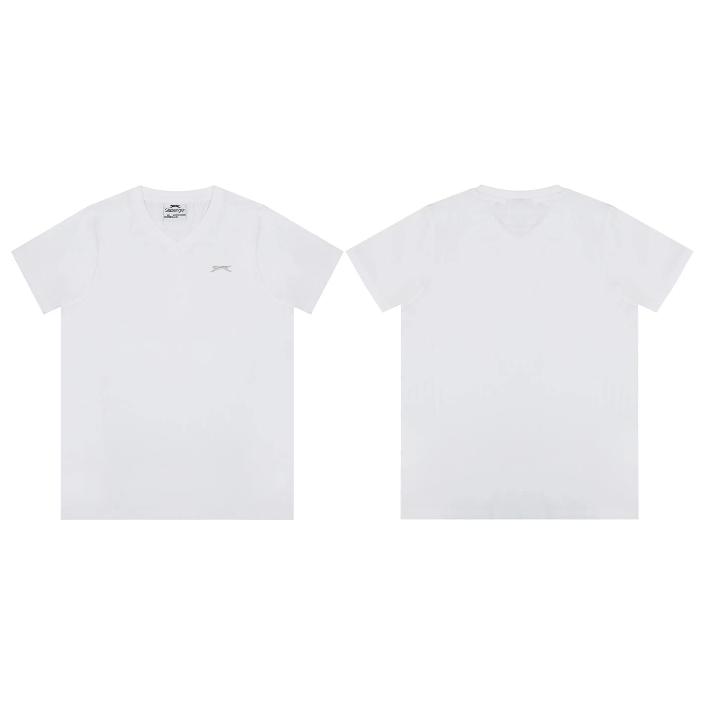 Slazenger V Neck T Shirt Junior Boys - Image 3