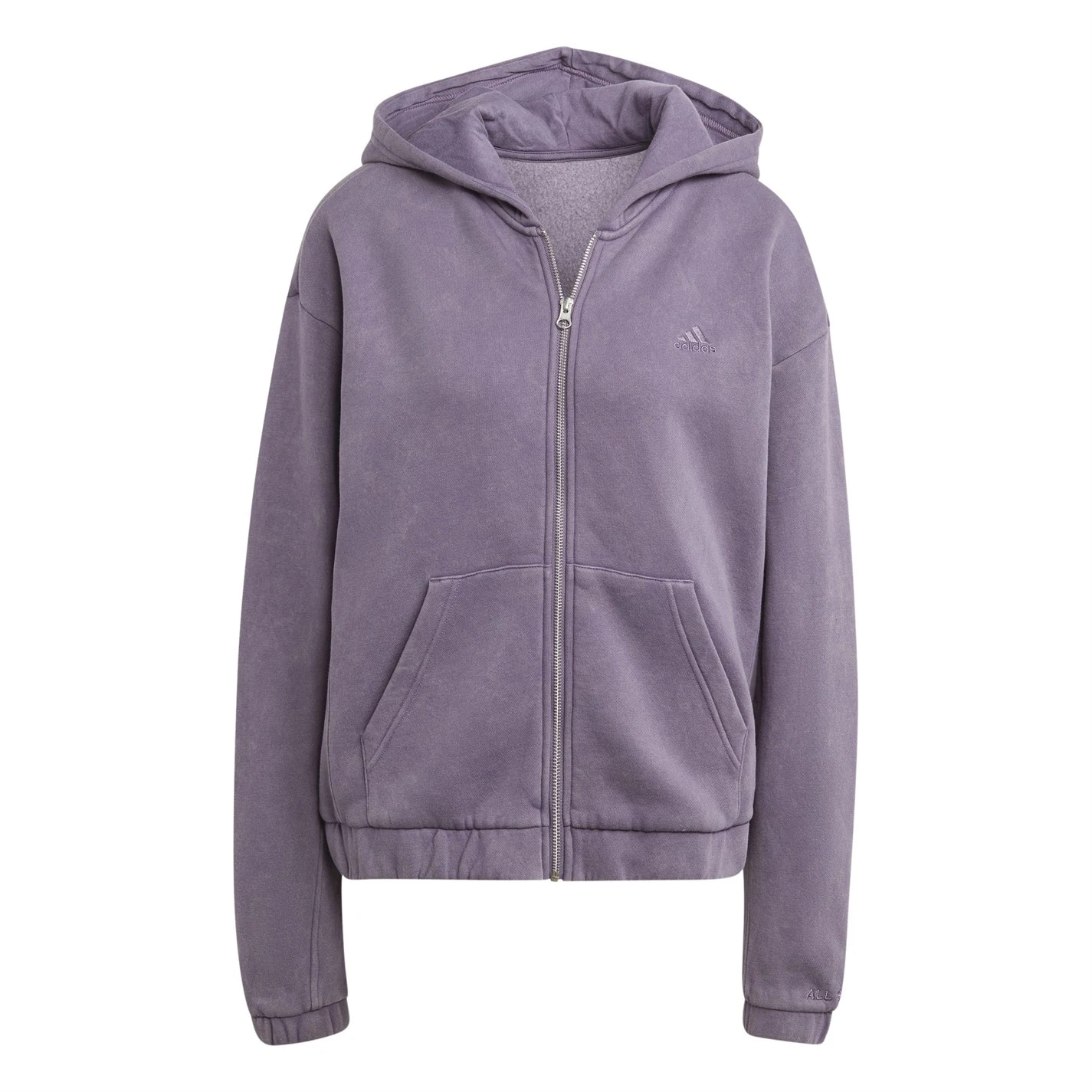 ADIDAS All SZN Washed Full Zip Hoodie Womens