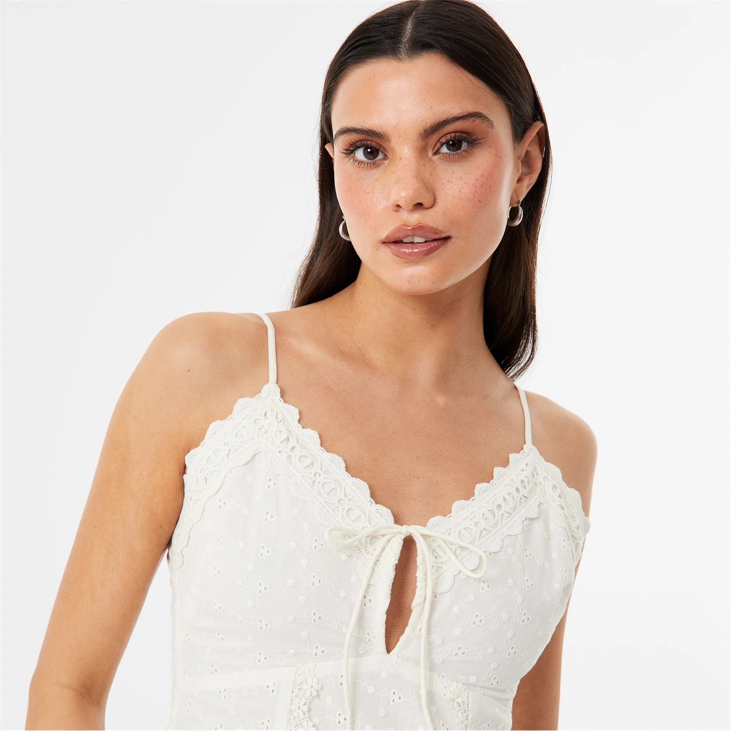 Jack Wills Broderie Cami Dress - Image 3