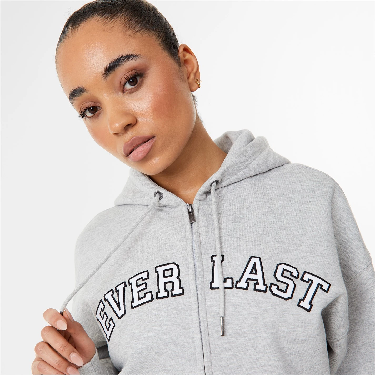 Everlast Applique Logo Hoodie Womens - Image 3