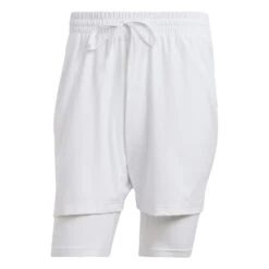 ADIDAS Tennis Pro AEROREADY Shorts And Inner Shorts Set Mens