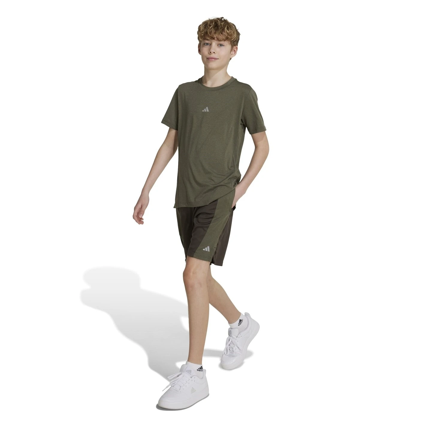 ADIDAS Training AEROREADY Heather T-Shirt Juniors - Image 5