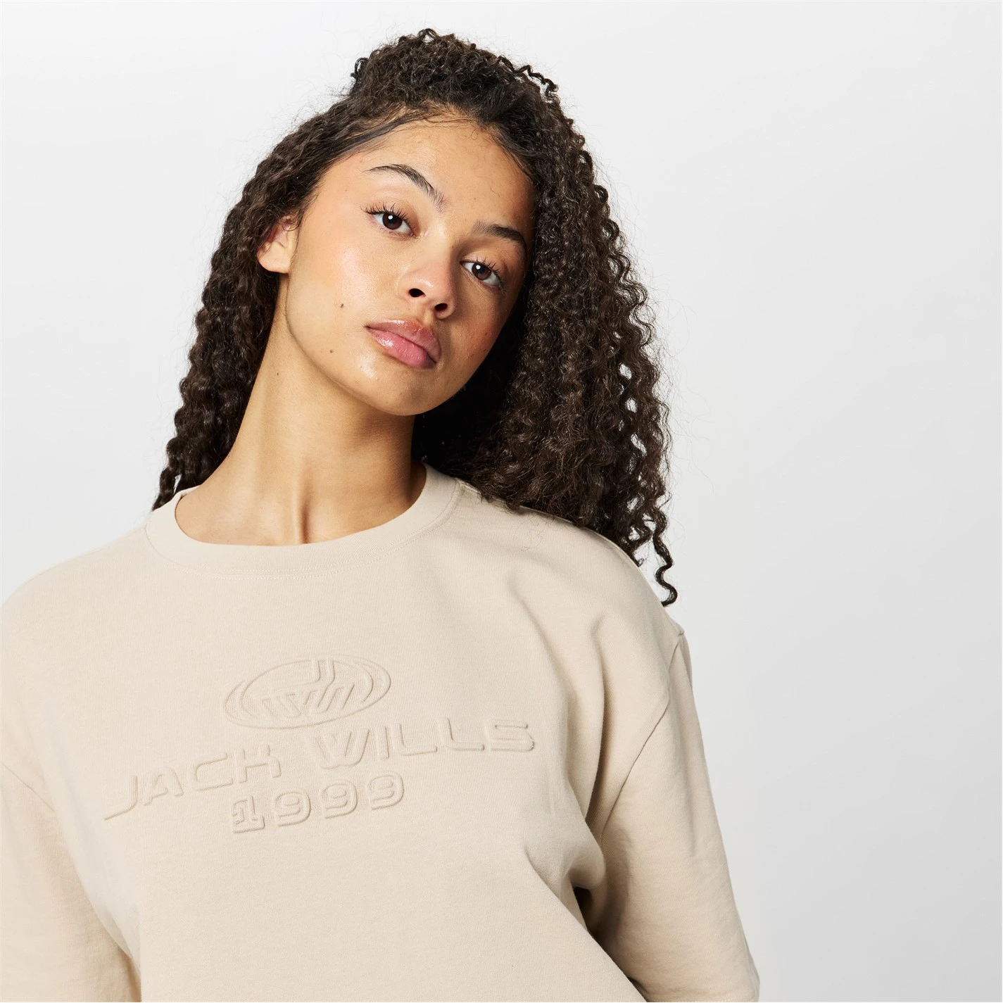 Jack Wills Embossed Logo T-Shirt - Image 5