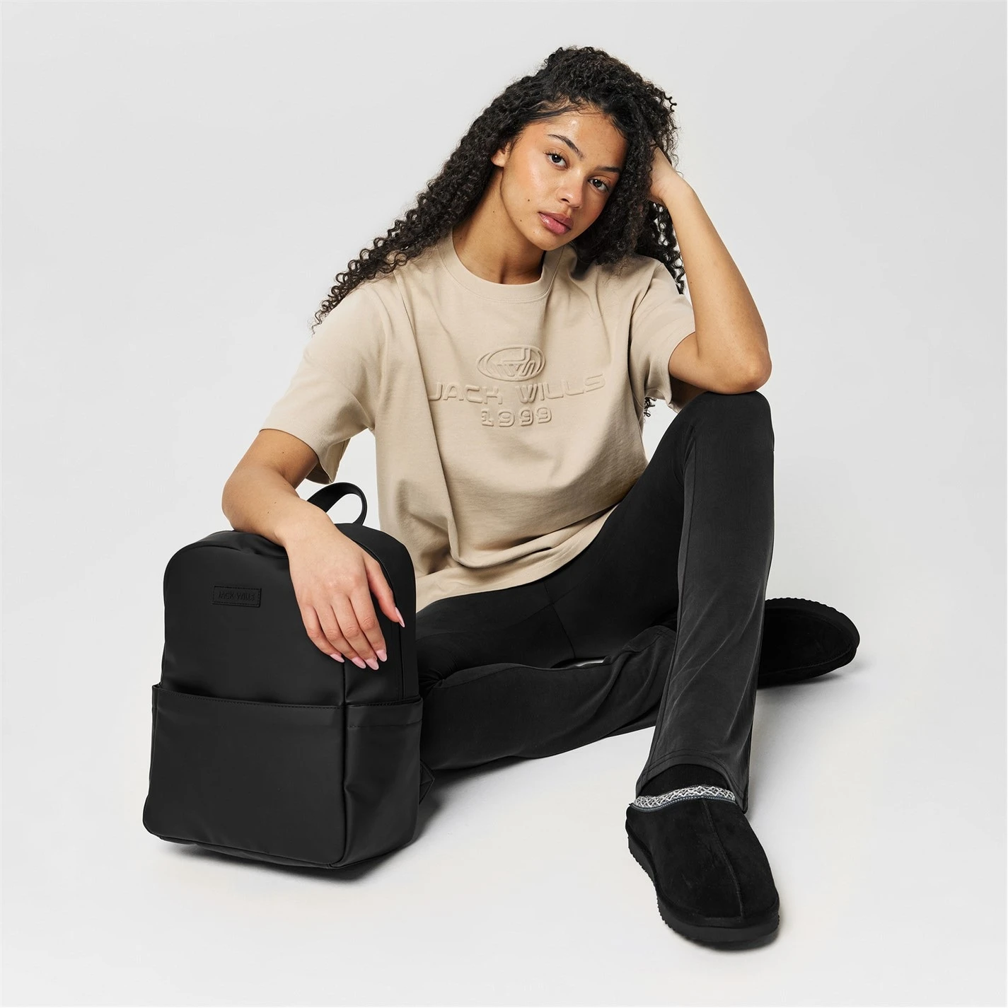 Jack Wills Embossed Logo T-Shirt - Image 6