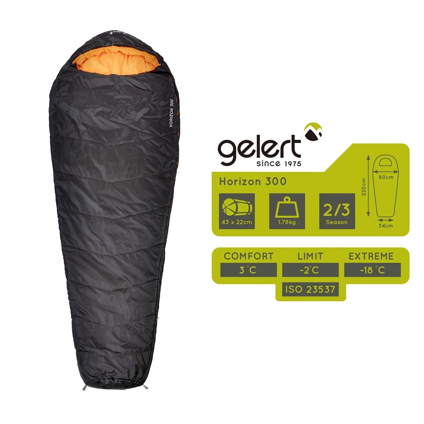 Horizon 300 Sleeping Bag - Image 4