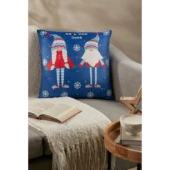 Mr And Mrs Gonk Cushion