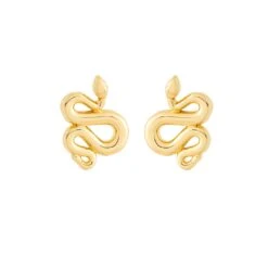 Snake Stud Earrings