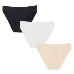 3 Pack No VPL Midi Briefs