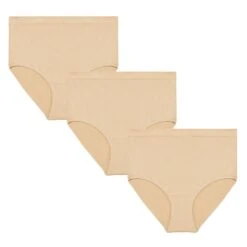 3 Pack Seam Free Full Briefs