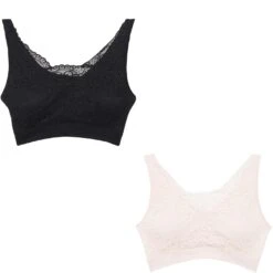 2 Pack Lace Comfort Bra