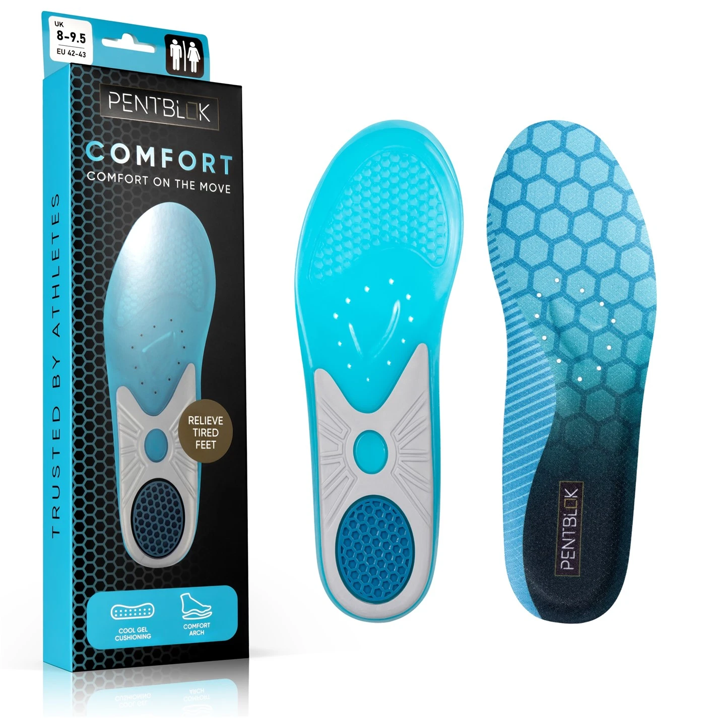 Comfort Insoles Unisex Adults