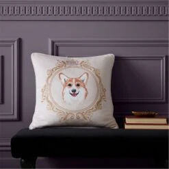 Newton Corgi Soft Touch Cushion