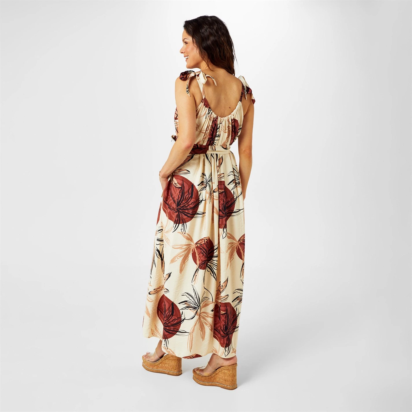 Biba Scoop Back Maxi Dress - Image 2